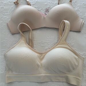 SOLD! Women's Intimates Beige and Cream Bras Victoria Secret and Bali
